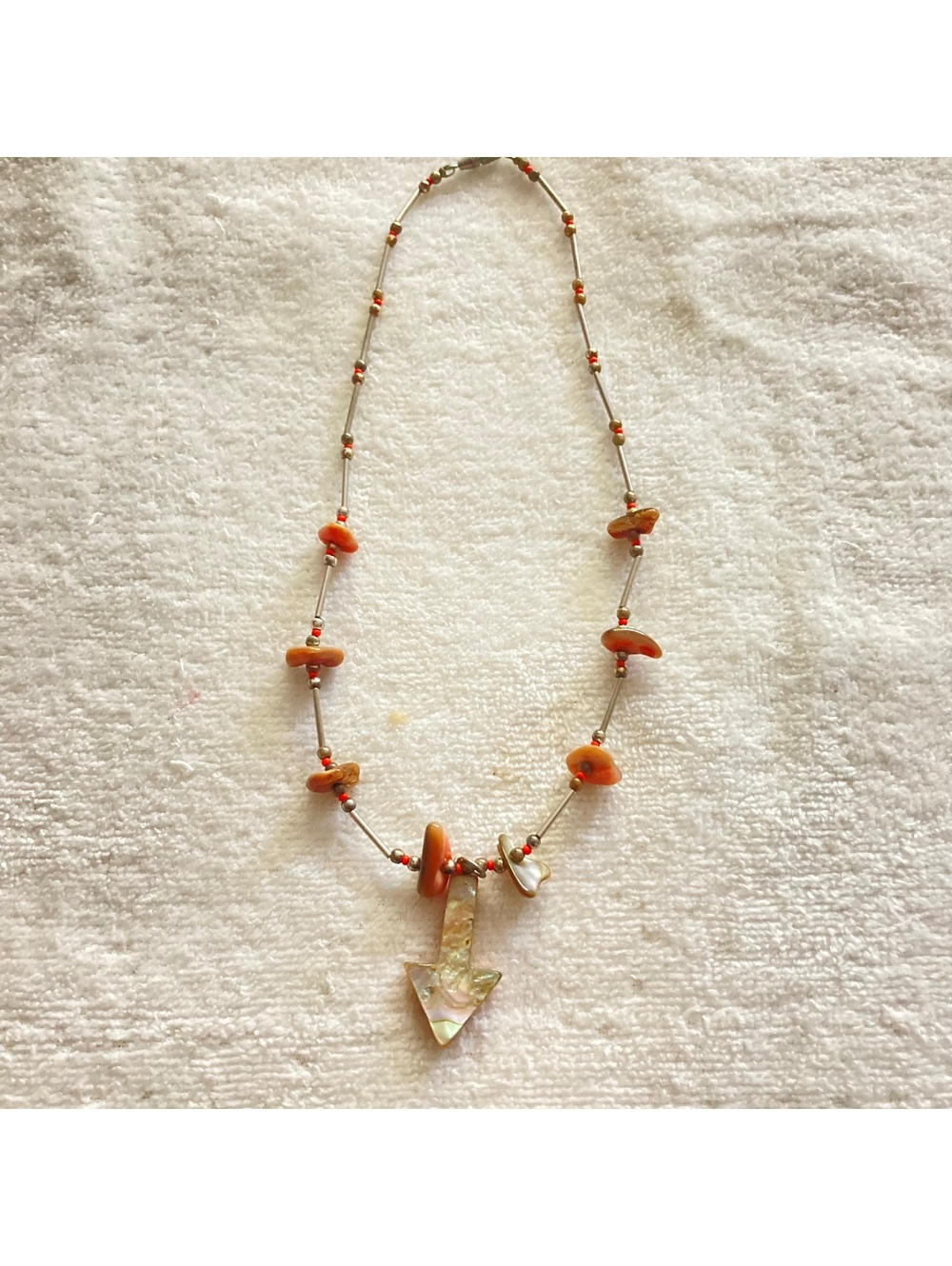 Vintage sterling southwestern necklace